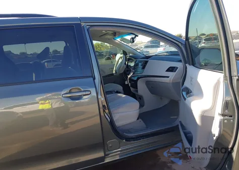 2013 Toyota Sienna Le V6 8 Passenger from USA, damaged, VIN 5TDKK3DC6DS404058